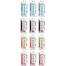 Pınar Protein Süt Karışık Set Vanilya, Kakao, Muz ,çilek 12'li