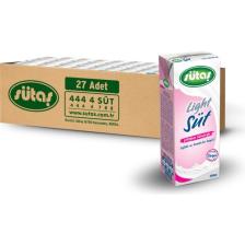 Sütaş Light Süt 200 ml 27 Adet