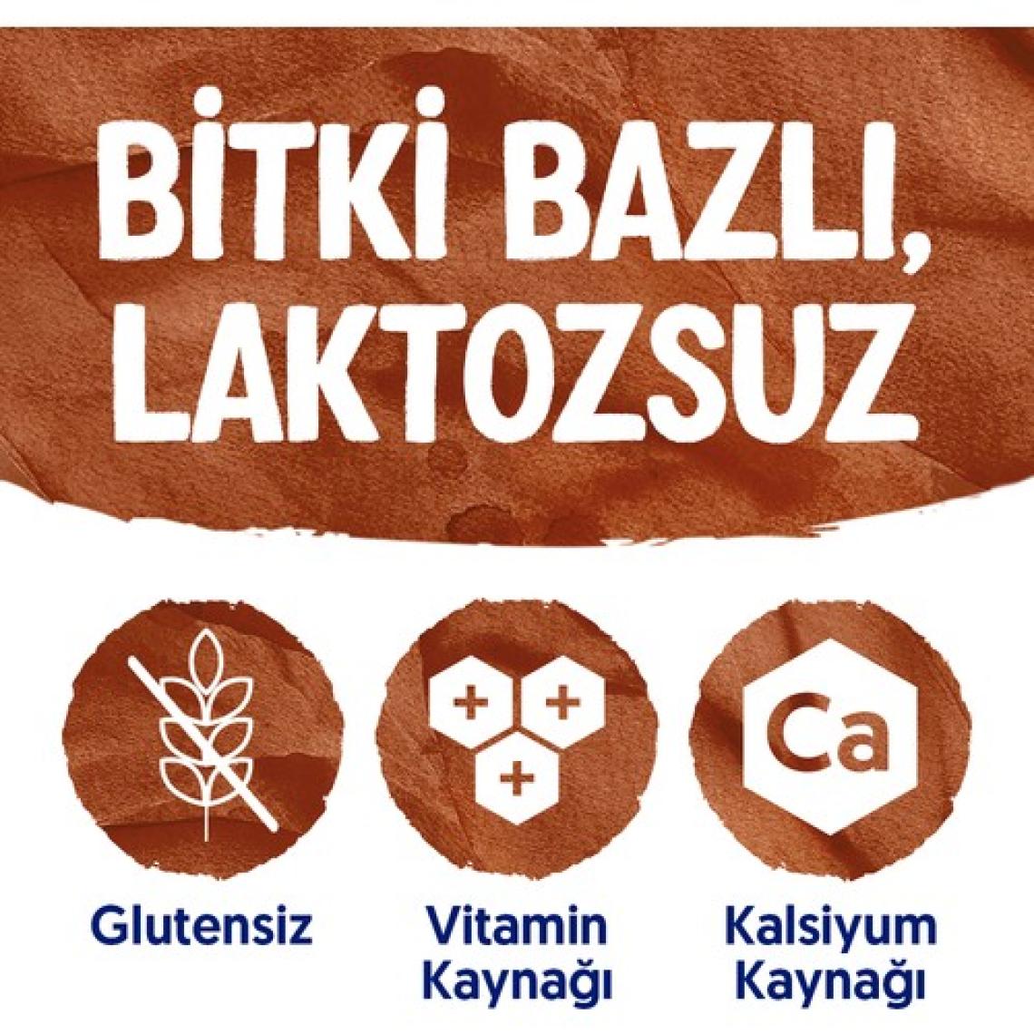 Alpro Bitter Çikolata Badem Sütü 1 L Vegan Laktozsuz Bitkisel Bazlı