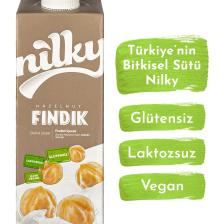 Fındık Sütü Glütensiz Bitkisel Bazlı Laktosuz Vegan 1 Lt
