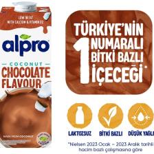 Alpro Çikolata Aromalı Hindistan Cevizli İçecek 1L
