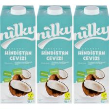 Nilky Hindistan Cevizi Sütü Glütensiz Bitkisel Bazlı Laktosuz Vegan 3x1 lt