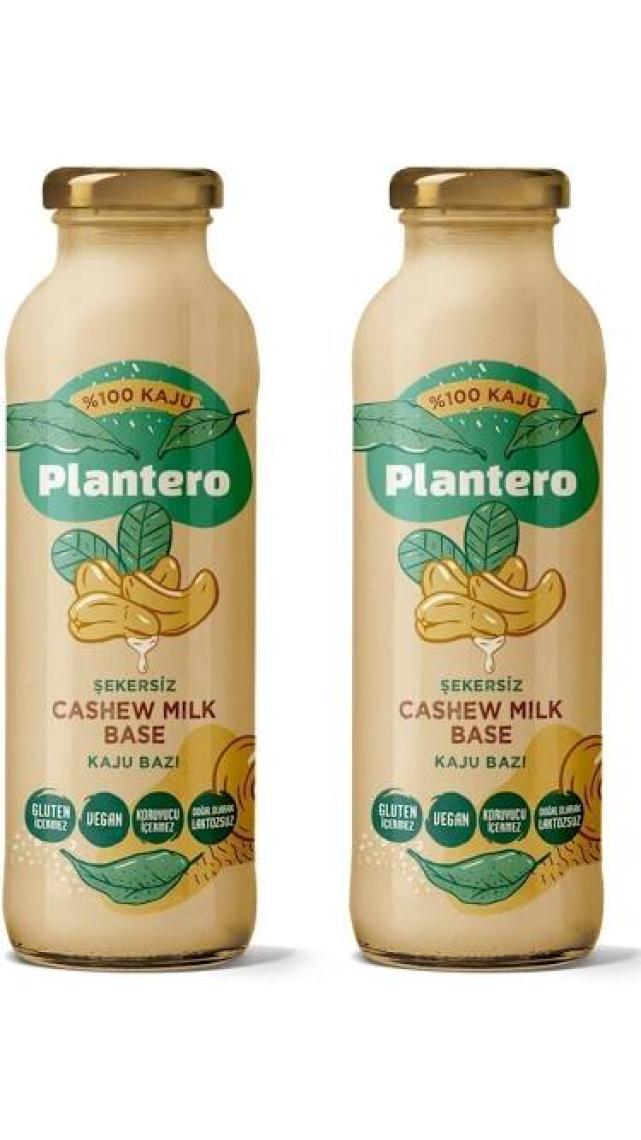 Plantero 2'li Set Kaju Sütü Bazı Konsantre 250 gr 6 Lt Süt %100 Kaju 25 Bardak 00002-2