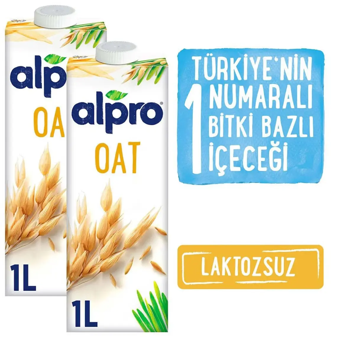 Alpro Yulaf Sütü 2x1L
