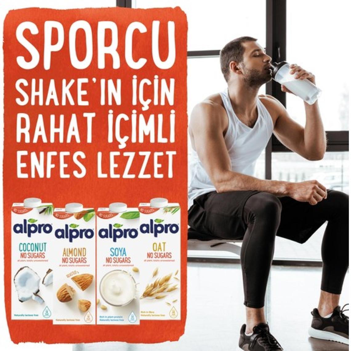 Alpro Hindistan Cevizi & Badem Sütü 1 lt