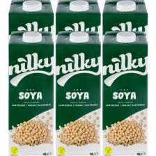 Nilky Soya Sütü Laktosuz Vegan Glütensiz  6x1 lt