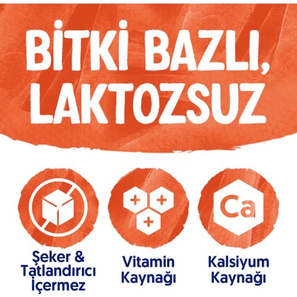 Alpro Şekersiz Badem Sütü 2x1 L - Vegan, Laktozsuz, Bitkisel İçecek, Belçika Menşeli, Kalsiyum ve D, B2, B12 Vitaminleri İçerir
