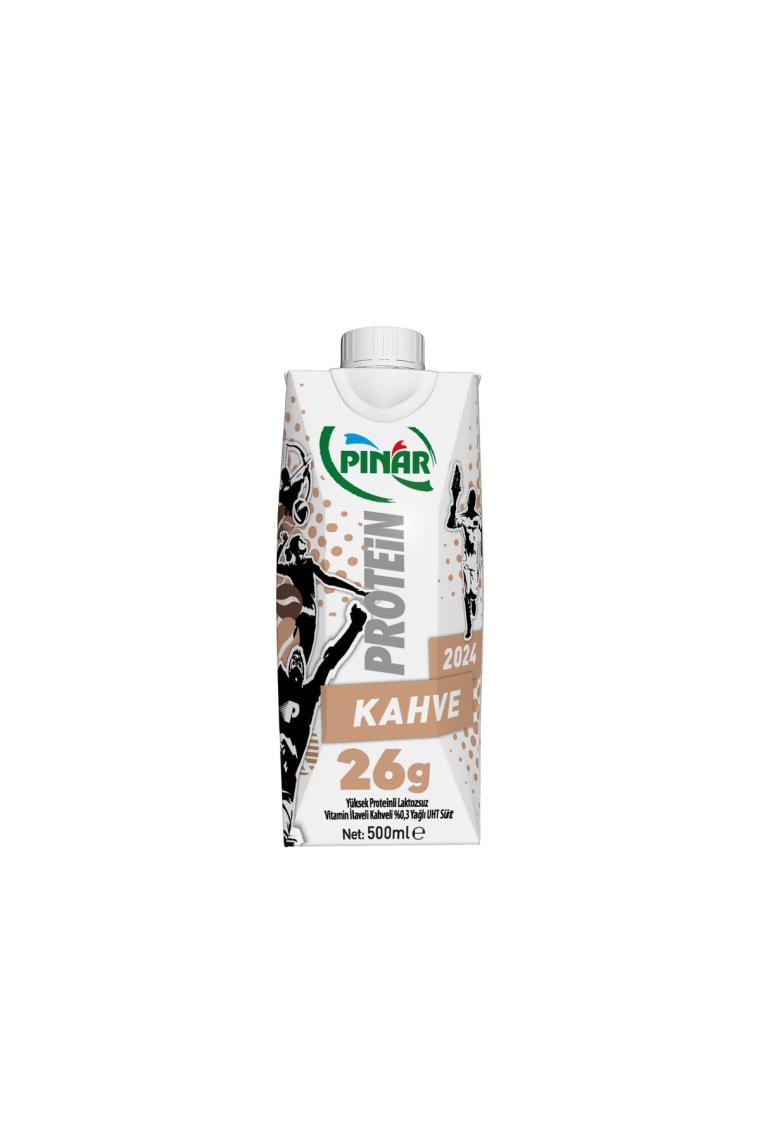 Kahveli Protein Süt 500 ml X 12 Adet