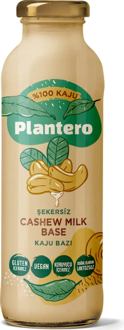 Plantero Kaju Sütü Bazı Konsantre 250gr,  Kaju, Şekersiz