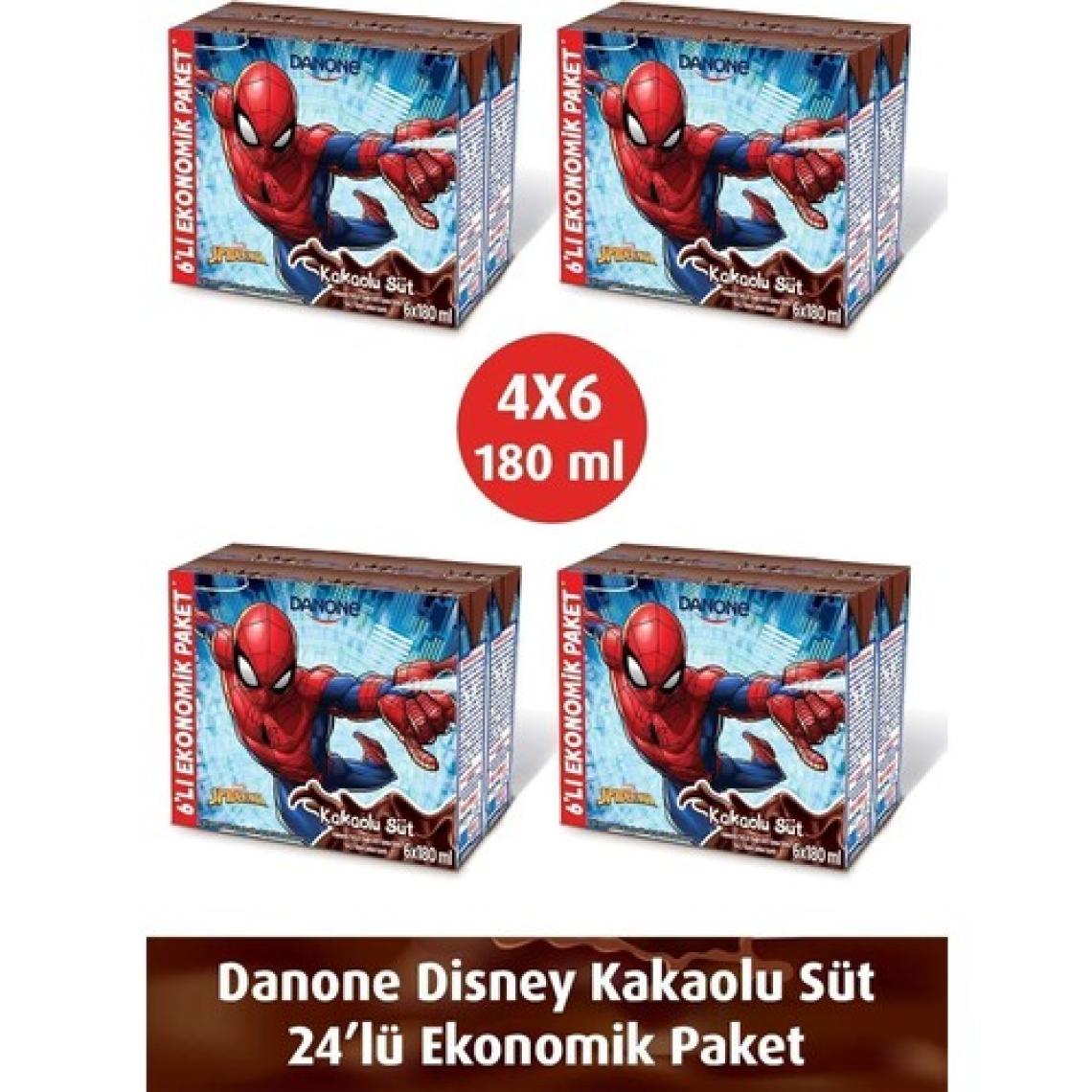 Danone Disney Kakaolu Uht Süt 180MLX6 x 4 Adet (Karakter Seçimi Yapılamamaktadır)