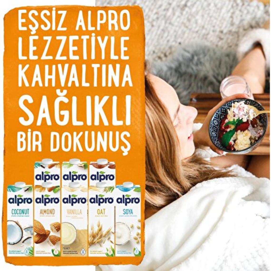 Alpro Şekersiz Yulaf Sütü 1 lt