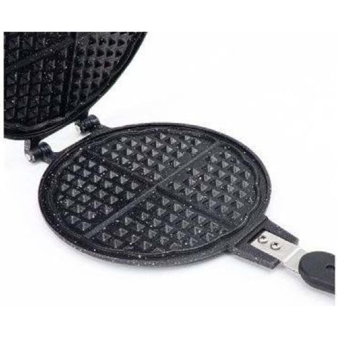 Taşhan Döküm Granit Waffle Tavası 20 cm Bakalit Sap