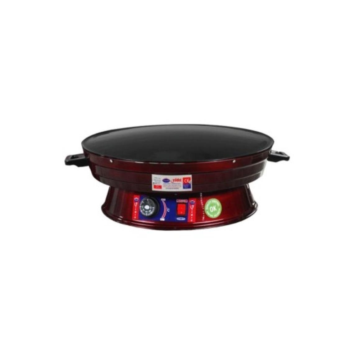 Yıldız YK-025 2000 W Lüks Termostatlı Katmer Sacı