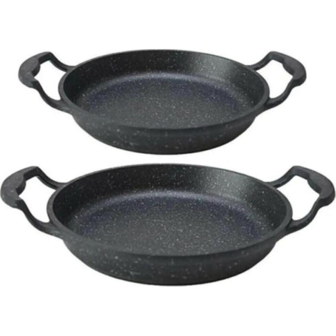 Altınbaşak Eda Döküm Granit Sahan Seti 16CM ve 18CM