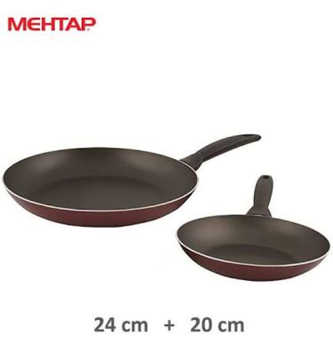 Mehtap 20 + 24 cm 2'li Tava Seti