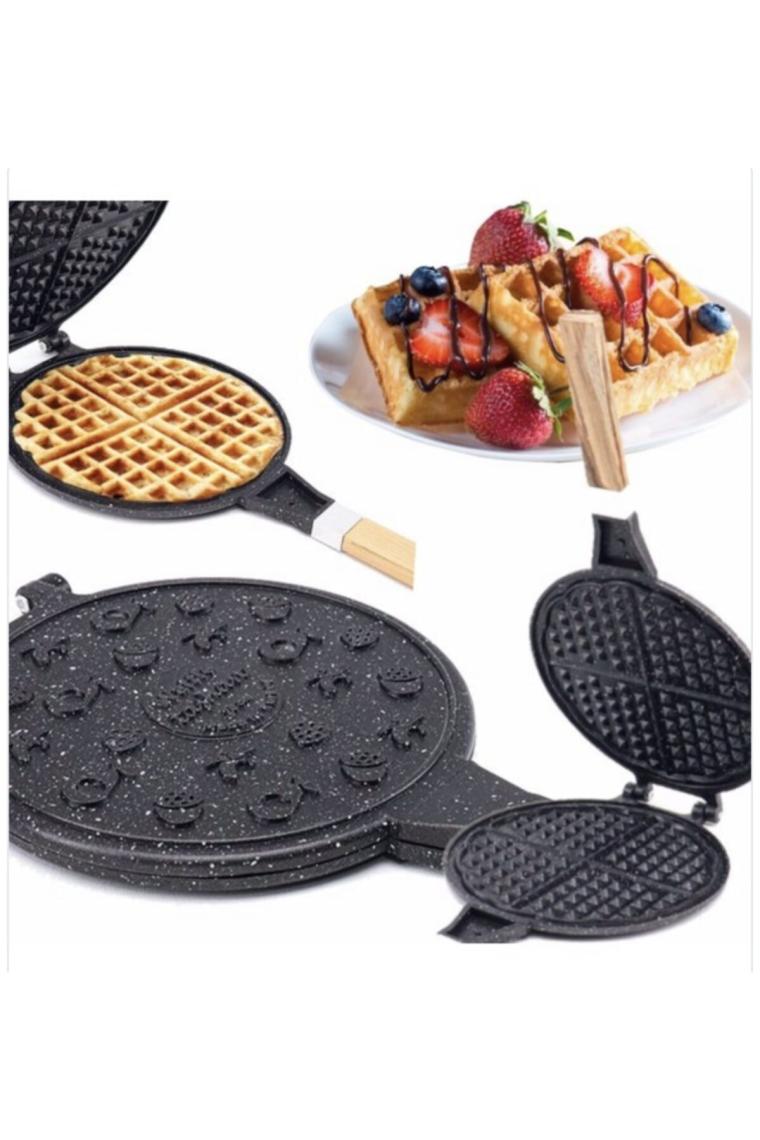 Taşhan Waffle - Ocak Üstü Döküm Tava