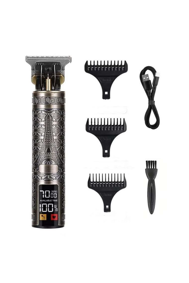 Alkılıç W-1071 Titanyum T Bıçaklı Dijital Saç Sakal Tıraş Makinesi