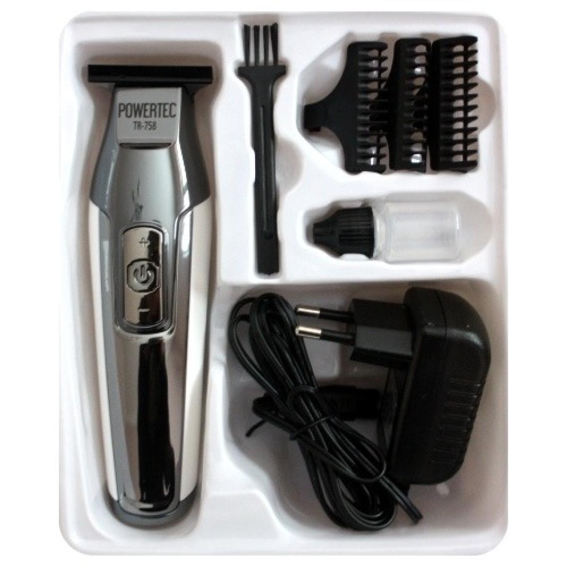 Powertec TR-758 Standlı Dijital Ekran Profesyonel Sakal Tıraş Makinesi