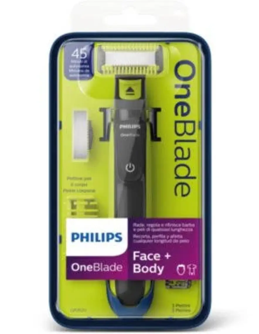Philips OneBlade Şekillendirici Tıraş Makinesi (Yüz ve Vücut) - QP2620/20