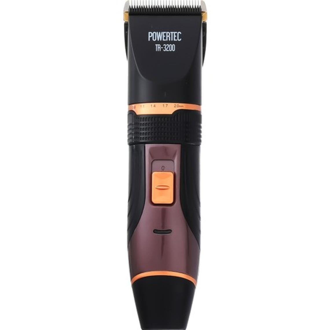 Powertec TR-3200 Kablosuz, Şarjlı Profesyonel Saç, Sakal, Ense, Vücut (Kesme-Düzeltme) Tıraş Makinesi