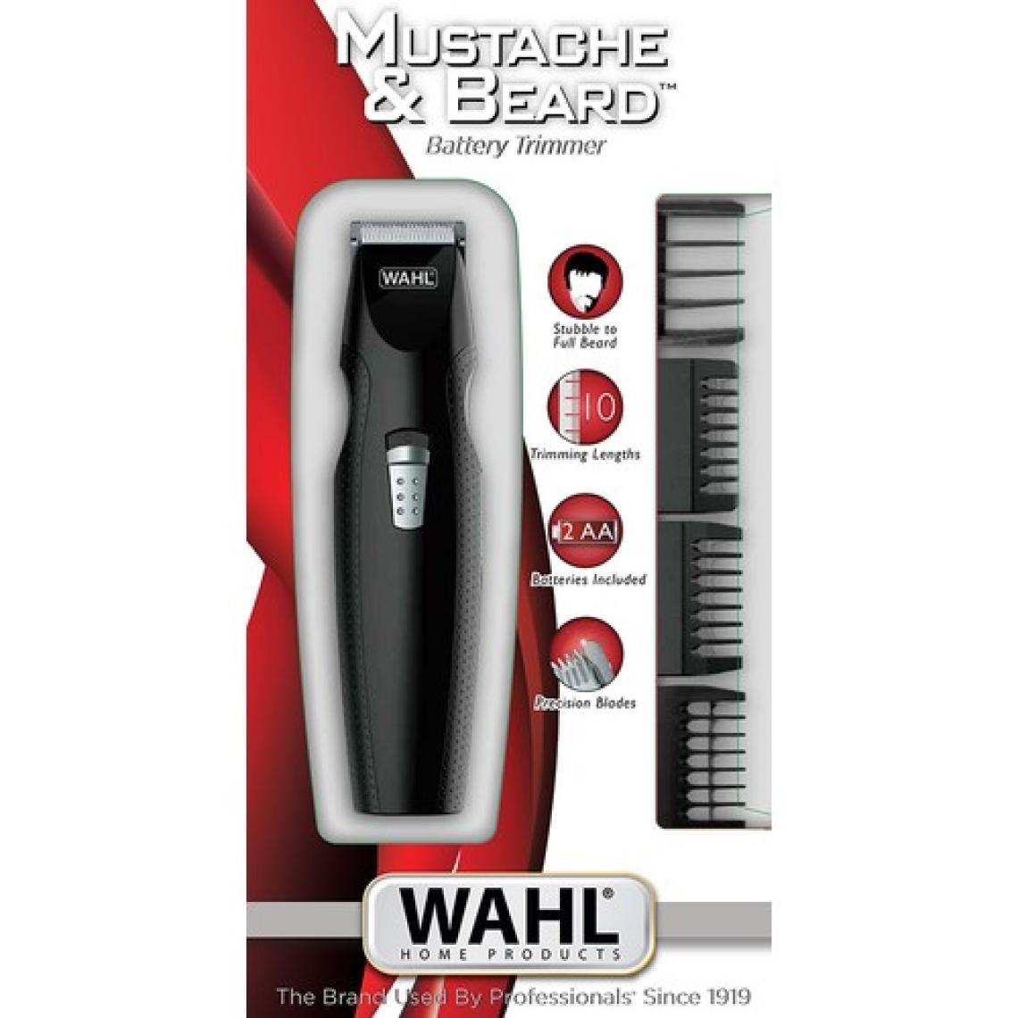 Wahl Mustache & Beard Pilli Sakal Kesme ve Bıyık Düzeltme Makinesi 05606-508