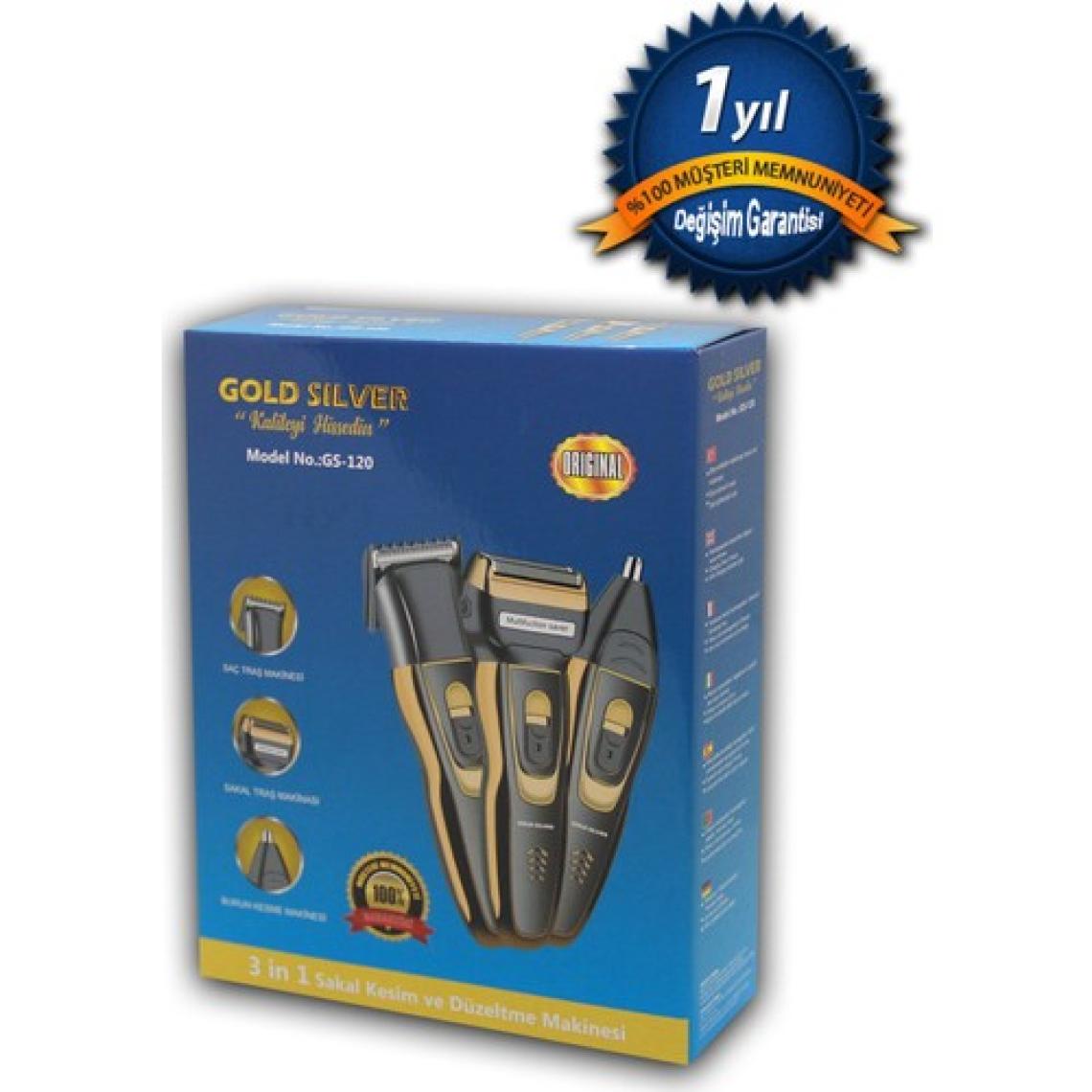 Gold Silver GS-120 Profesyonel Şarjlı Tıraş Makinesi