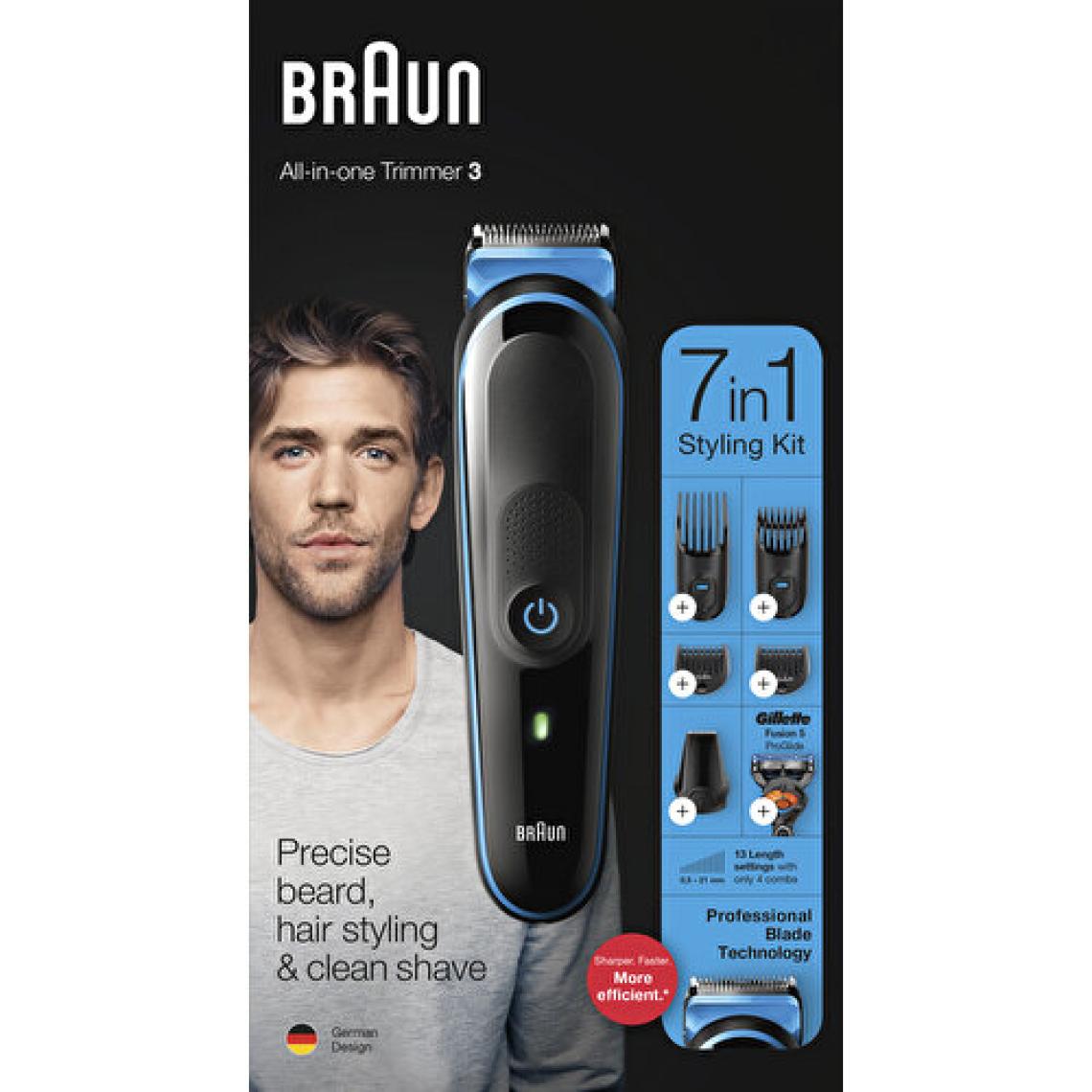 Braun Mgk 3245 Erkek Bakım Kiti Islak & Kuru 7in1  Şekillendirici + Gillette
