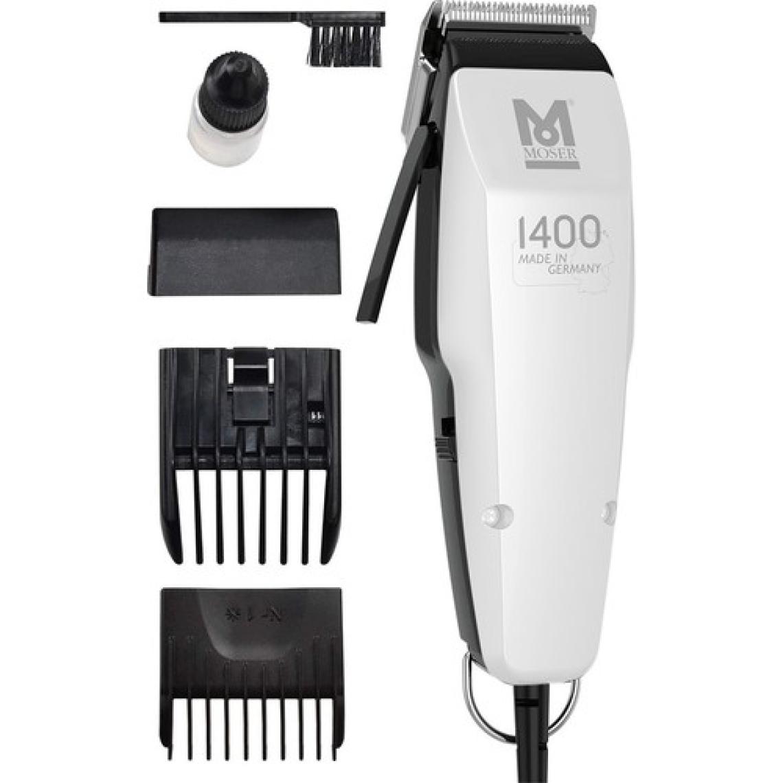 Moser 1406-0458 Gümüş Saç Kesme Makinesi