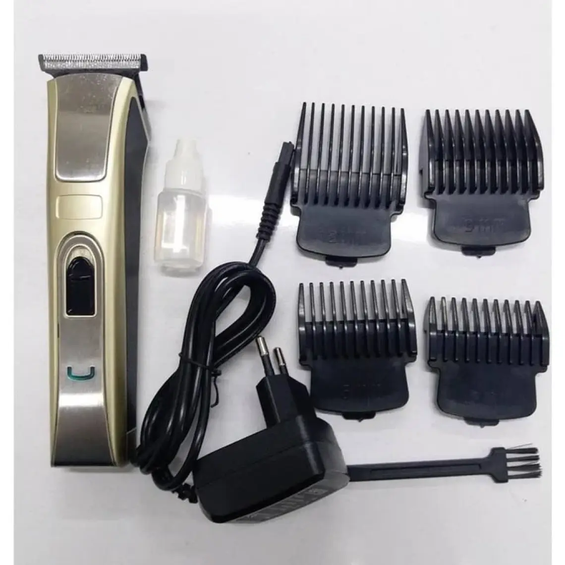 Powertec TR-558 Profesyonel Şarjlı Saç Sakal Ense T-bıçak Tıraş Makinesi