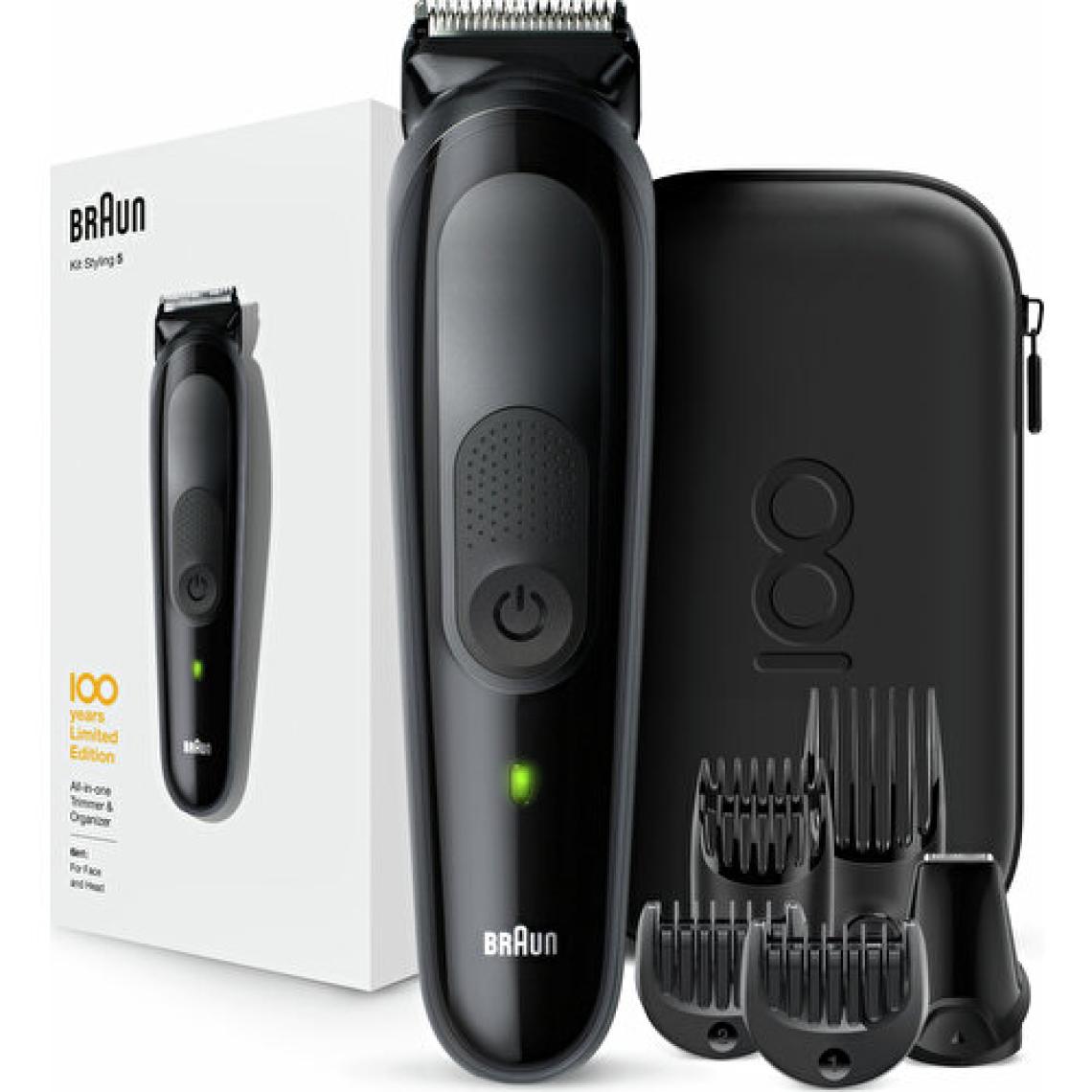 Braun MGK 5045 100. Yıl Özel Max Serisi Erkek Bakım Kiti AutoSense Kablosuz Islak&Kuru 5 Ek Ataçman+Özel Tasarım Seyahat Çantası