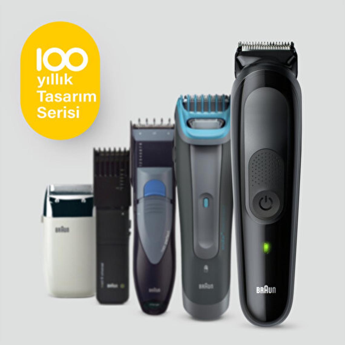 Braun MGK 5045 100. Yıl Özel Max Serisi Erkek Bakım Kiti AutoSense Kablosuz Islak&Kuru 5 Ek Ataçman+Özel Tasarım Seyahat Çantası