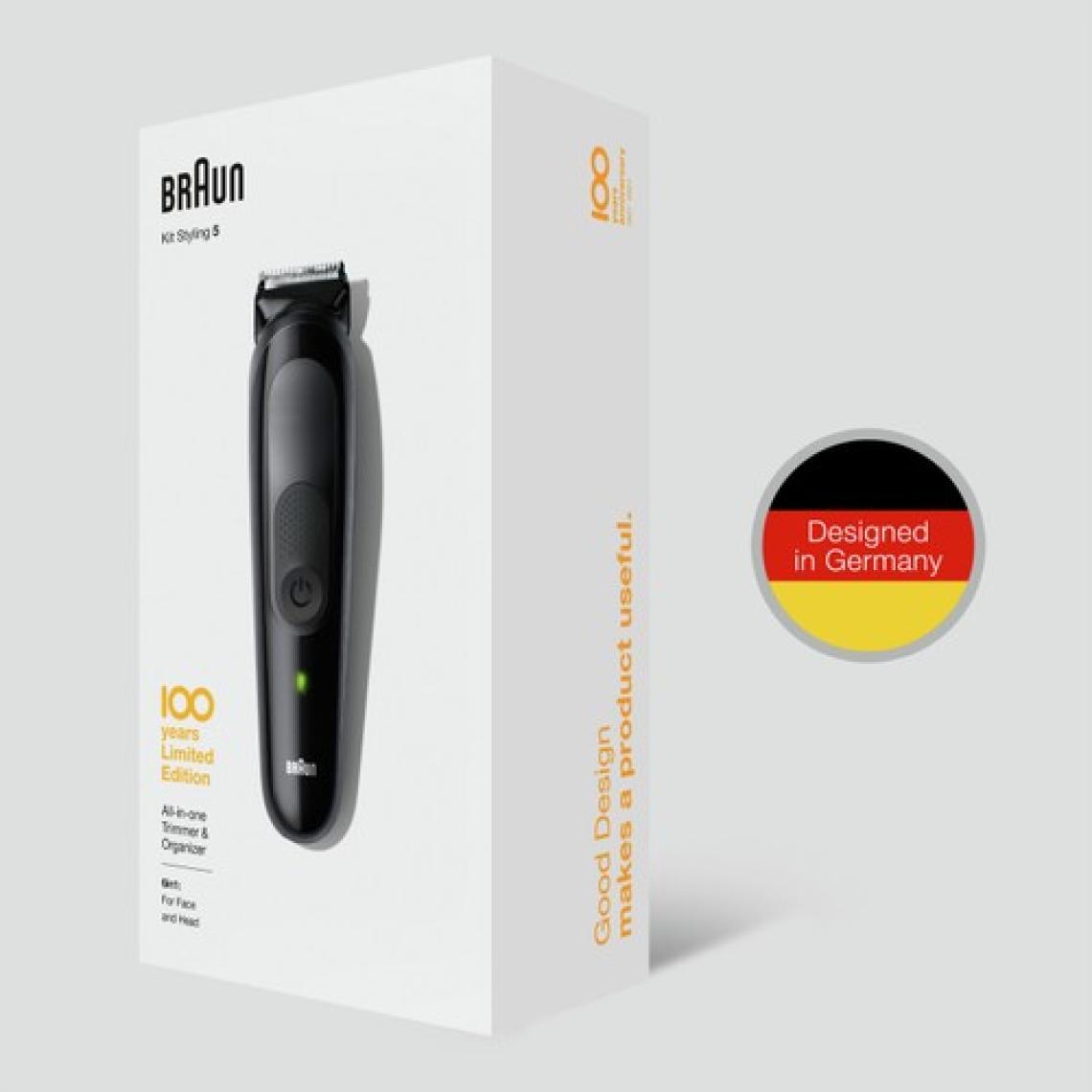 Braun MGK 5045 100. Yıl Özel Max Serisi Erkek Bakım Kiti AutoSense Kablosuz Islak&Kuru 5 Ek Ataçman+Özel Tasarım Seyahat Çantası