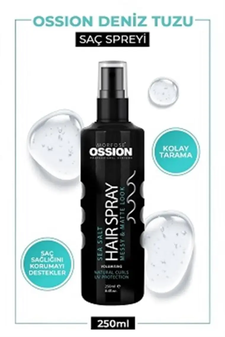 Ossıon Deniz Tuzu Saç Spreyi 250ML