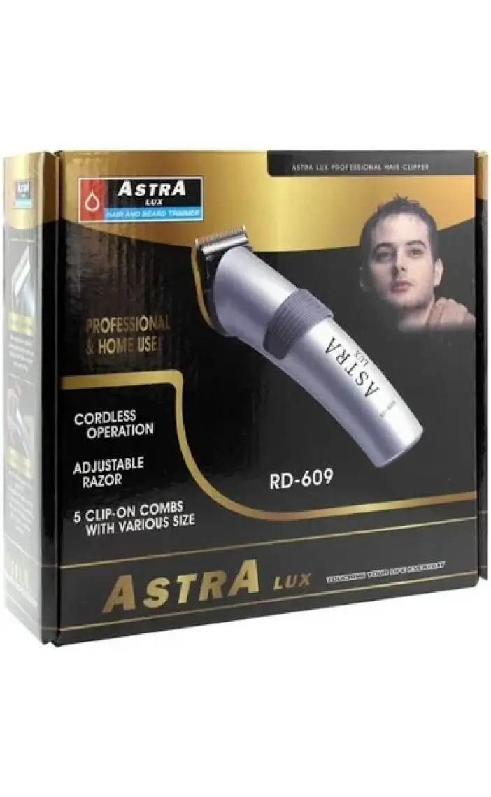 Astra Lux Rd-609 Traş Makinesi Şarjlı Gri