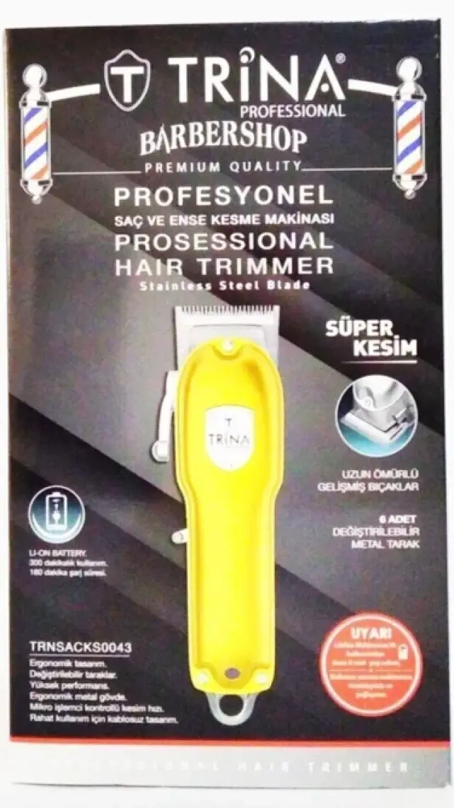 Trina TRNSACKS0043 Profesyonel Saç Kesim Makinesı