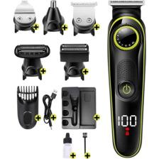 Yopigo YP 6171 Saç & Sakal Şekillendirici Tıraş Makinesi Erkek Bakım Seti 5 in 1 Ultimate