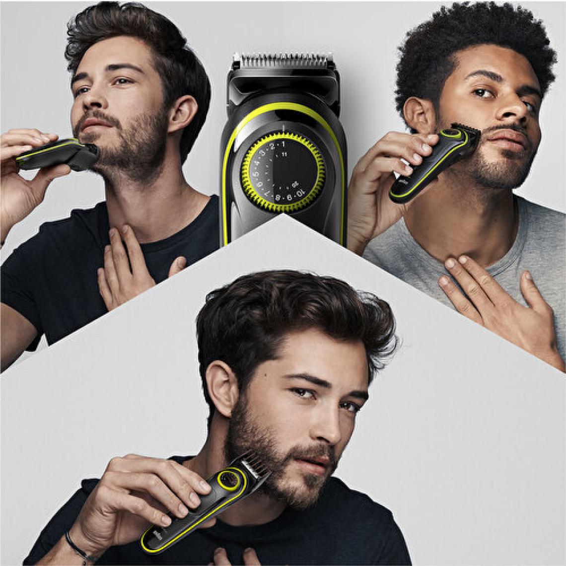 Braun BT 3241 Şarjlı Saç&Sakal Şekillendirici - Siyah/Yeşil + Gillette Fusion ProGlide