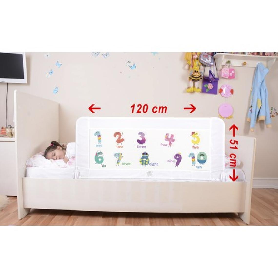 Portakal Safety Katlanabilir Yatak Bariyeri 120 cm