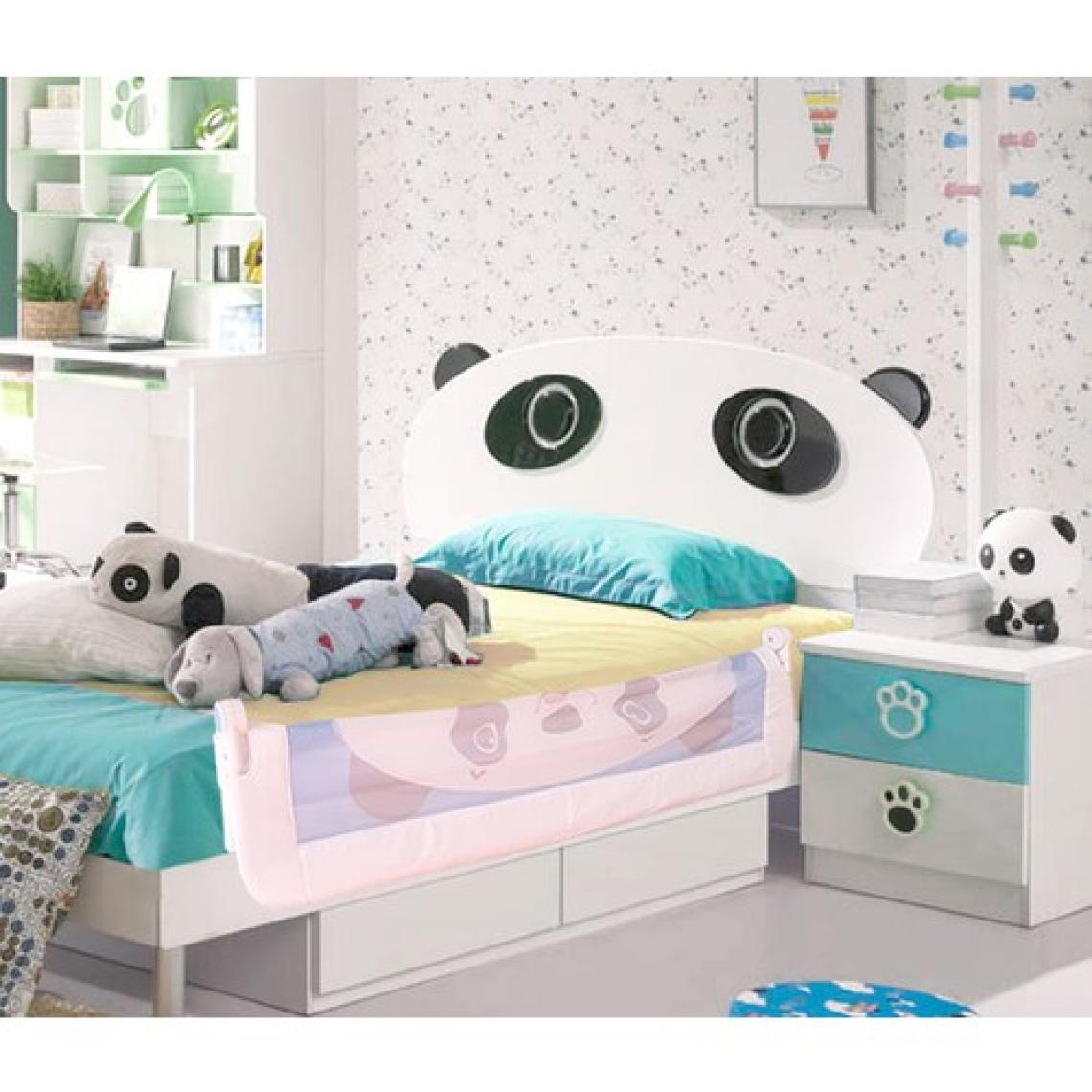 Evokids Panda Katlanabilir Çocuk Yatak Bariyeri - 140X52 Cm