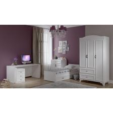 Lisa Büyüyebilen Bebek Odası Beyaz %100 Mdf