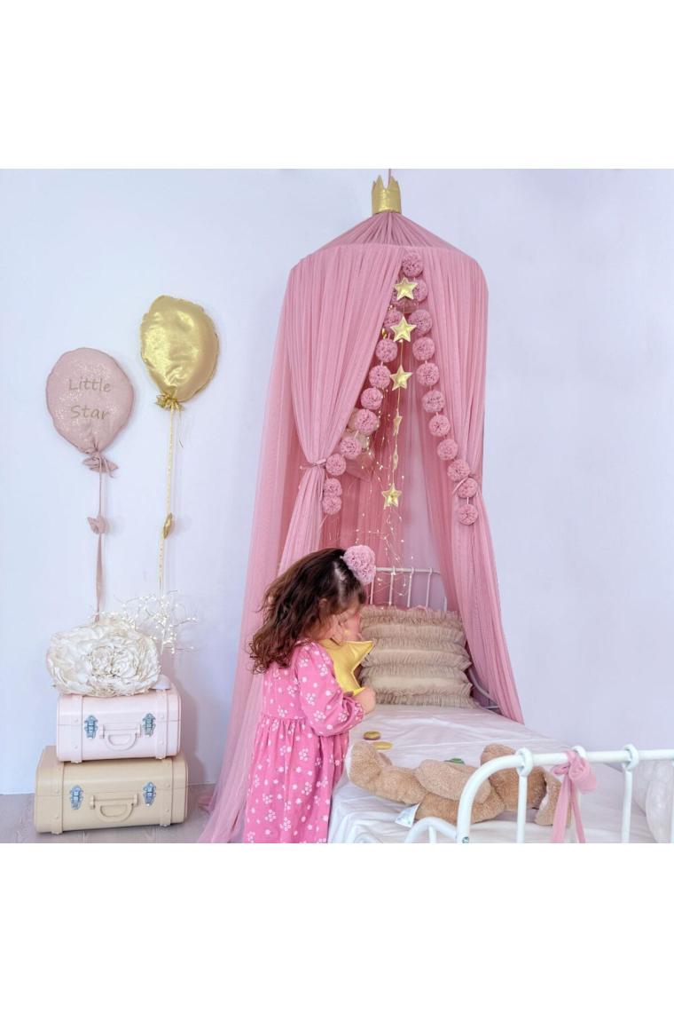Pamuka Tül Cibinlik Deluxe Dusty Pink