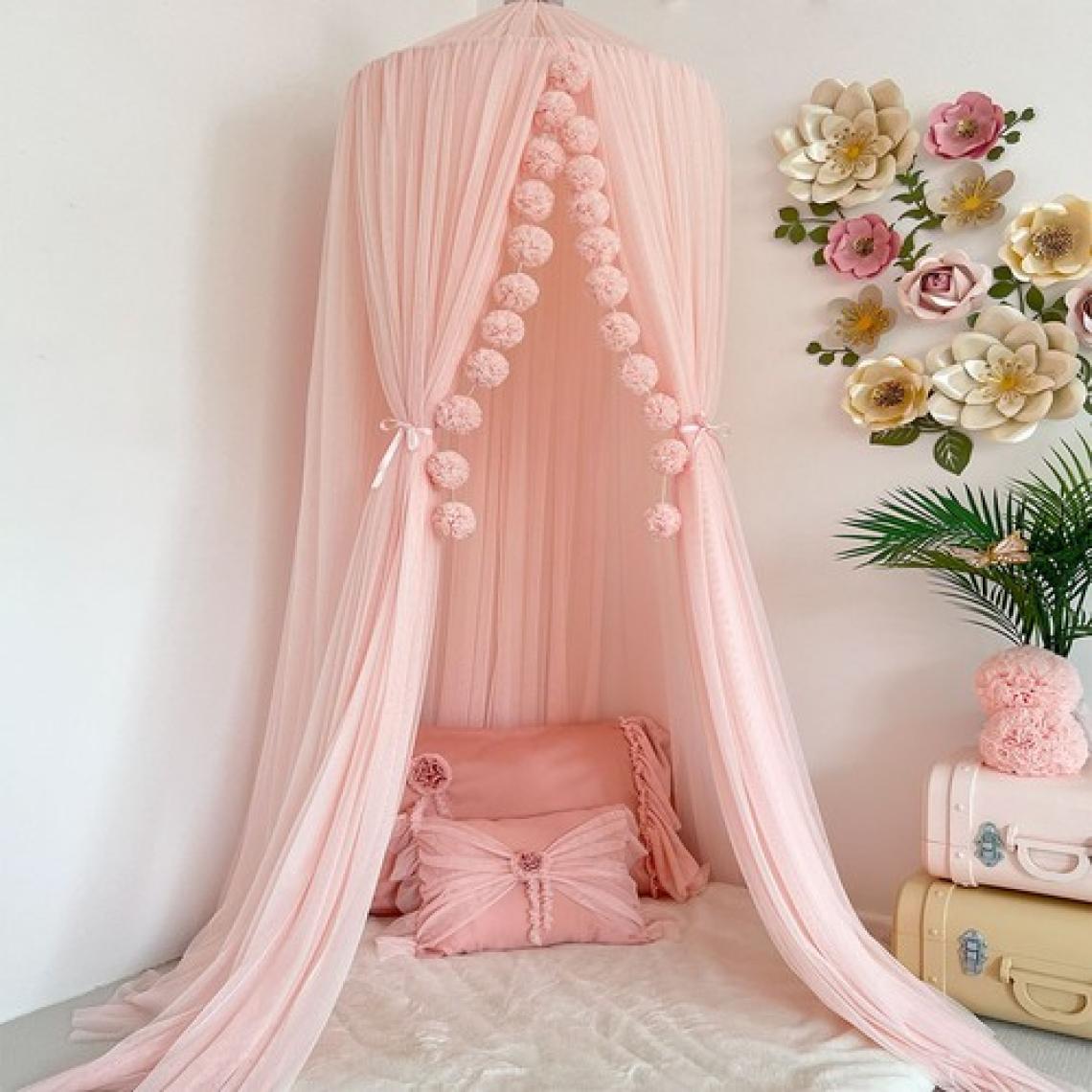 Pamuka Deluxe Tül Cibinlik Baby Pink