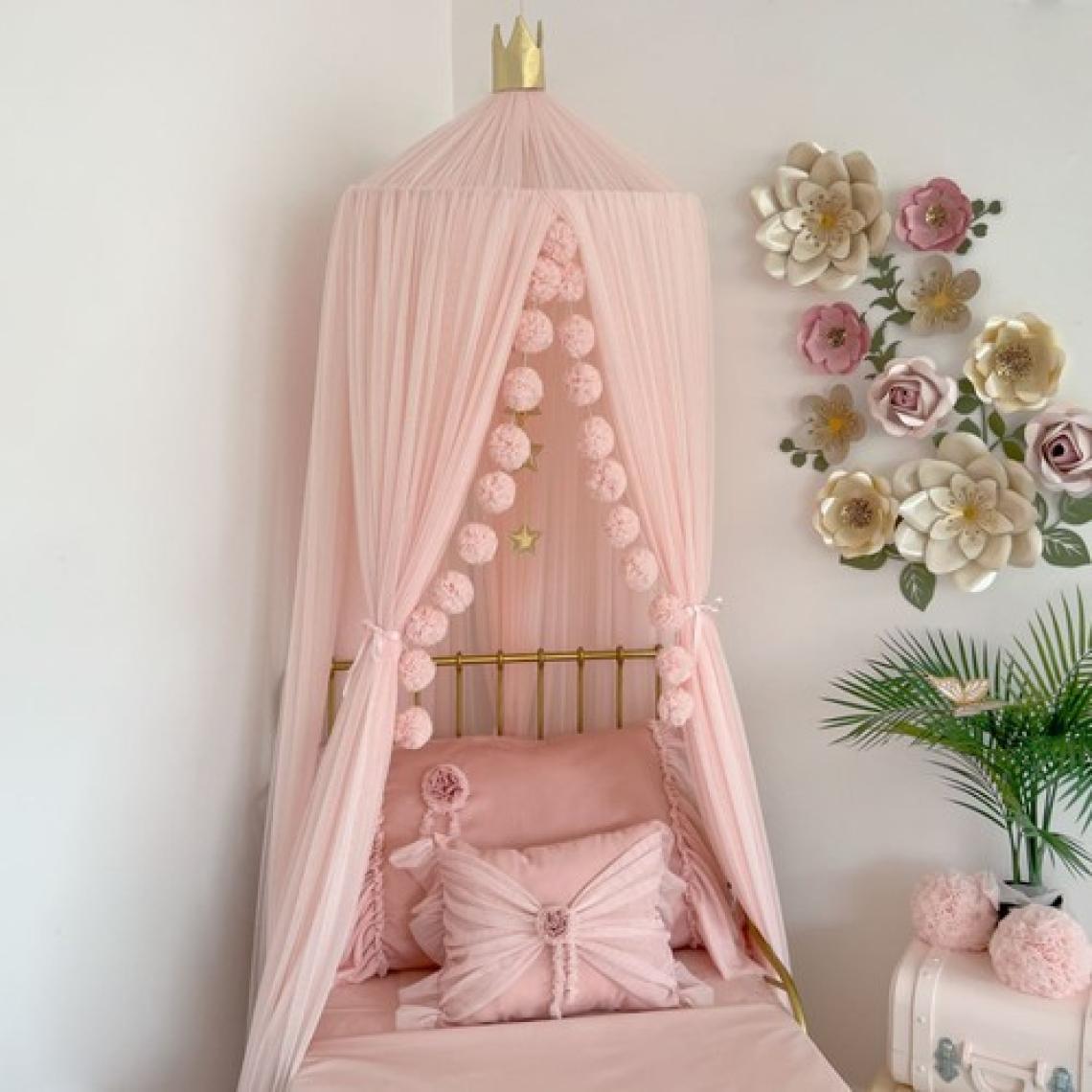 Pamuka Deluxe Tül Cibinlik Baby Pink