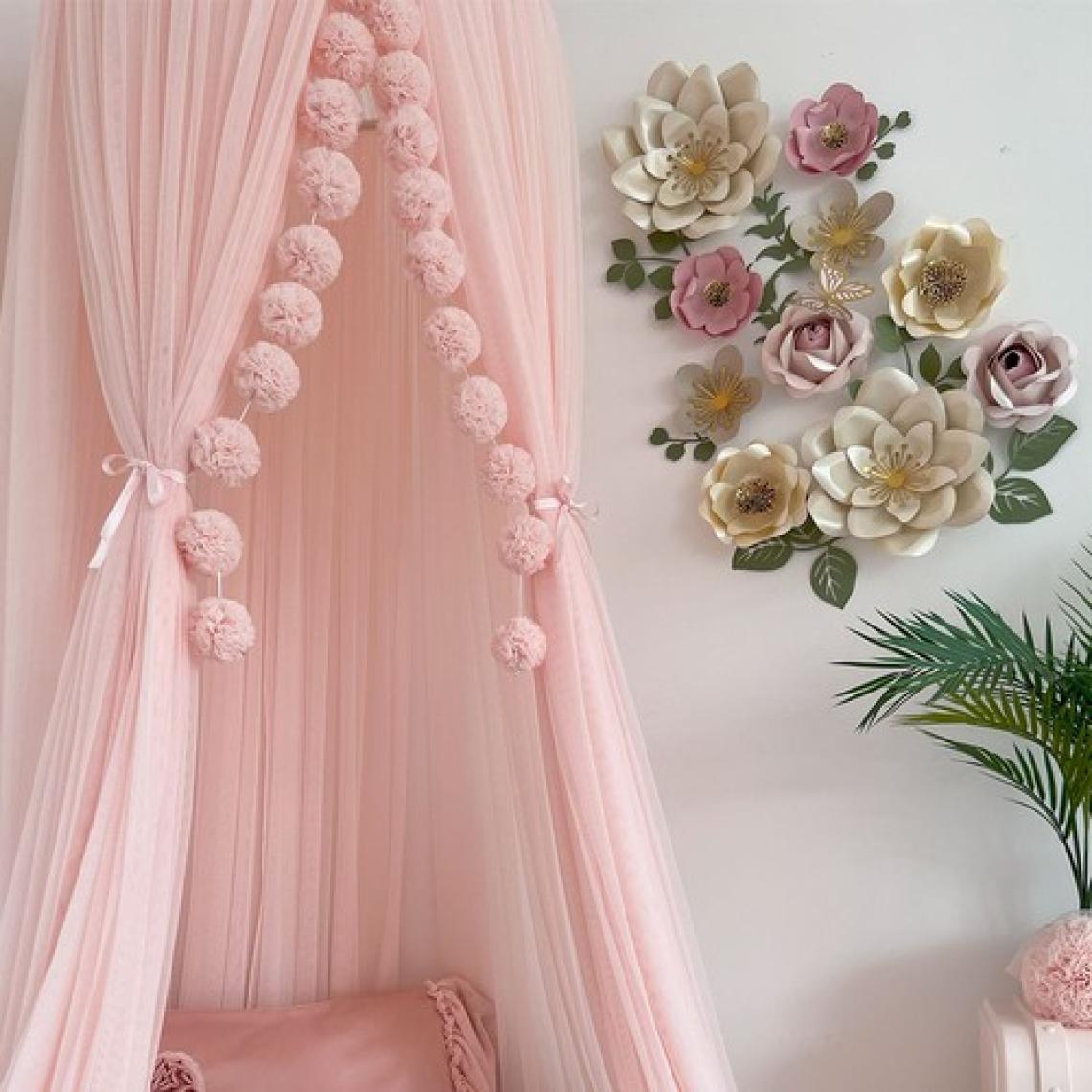 Pamuka Deluxe Tül Cibinlik Baby Pink