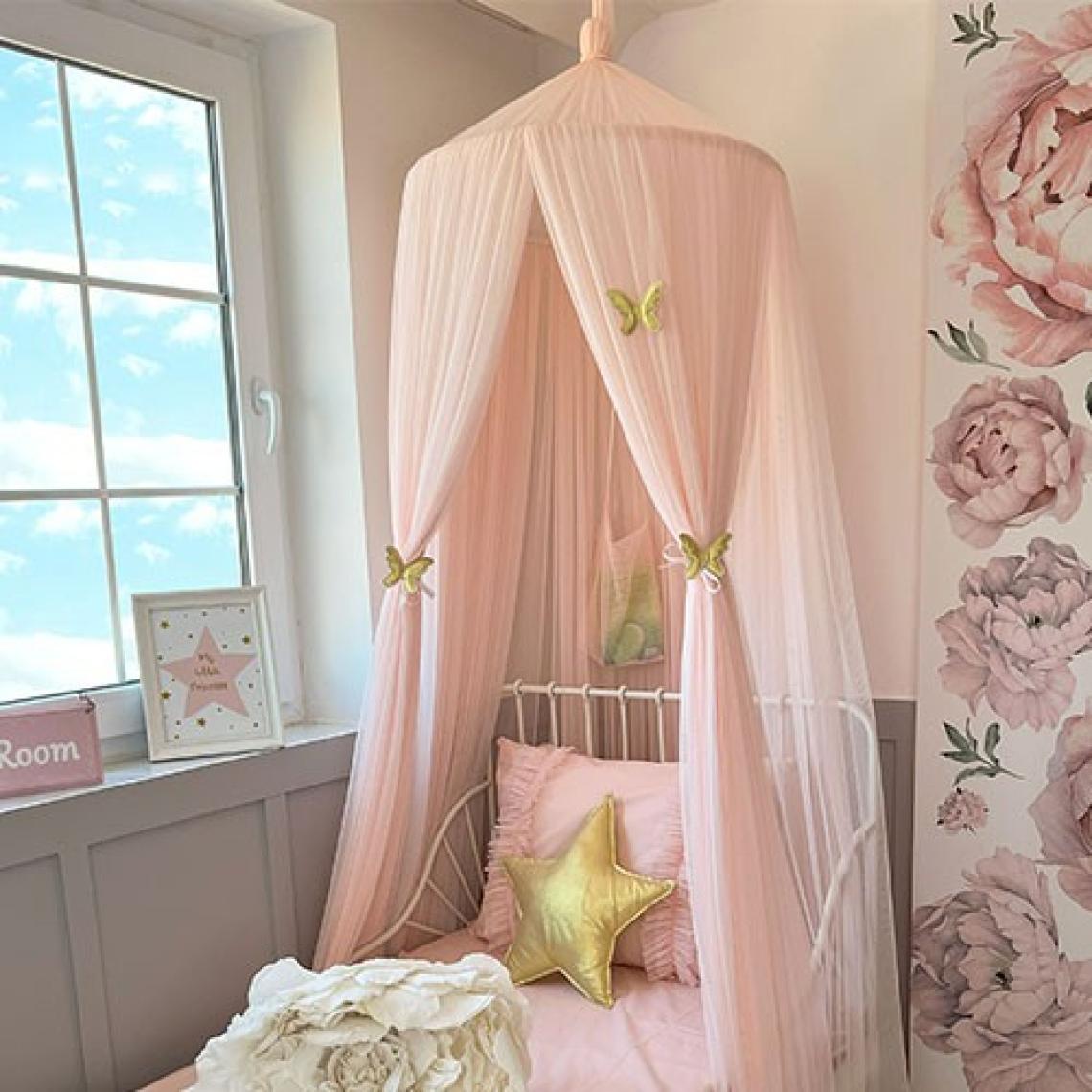 Pamuka Plus Tül Cibinlik Baby Pink