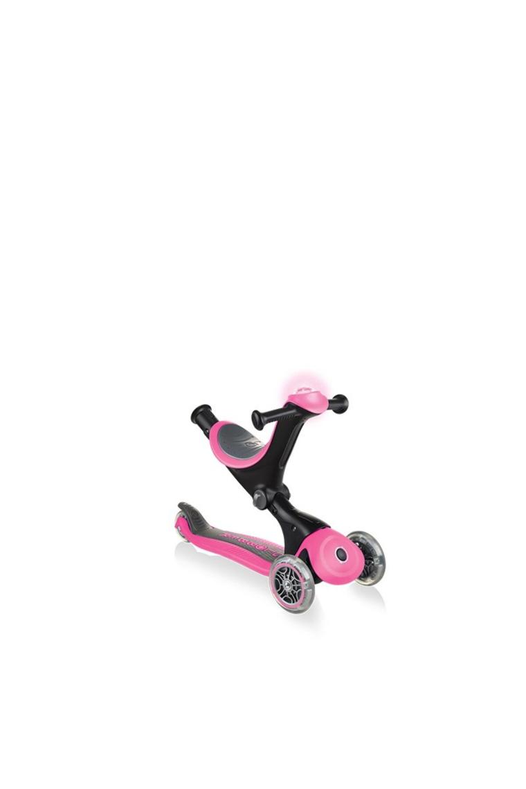 Globber Go Up Deluxe Play Pembe 3 Tekerlekli Oturaklı Işıklı Çocuk Scooter