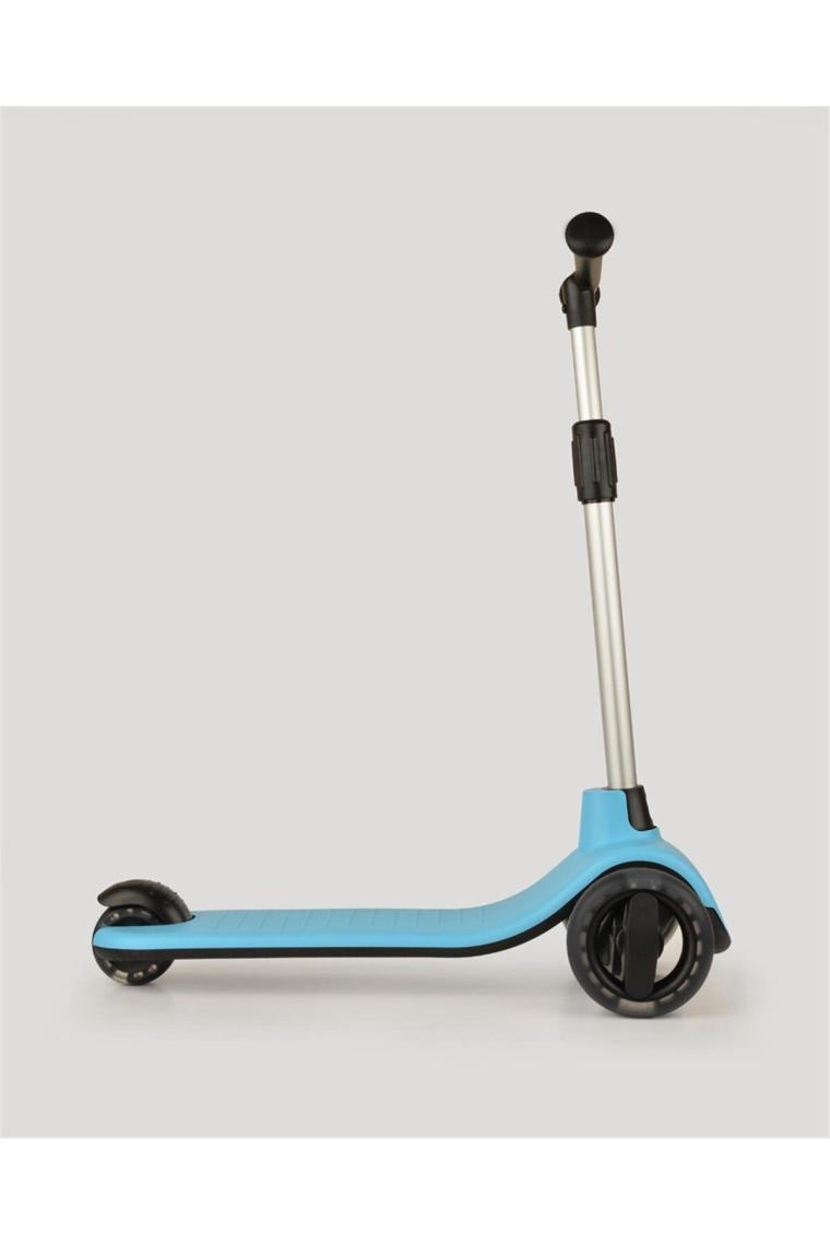 Lc Let's Ride Işıklı Ve 3 Tekerlekli Mavi Çocuk Scooter