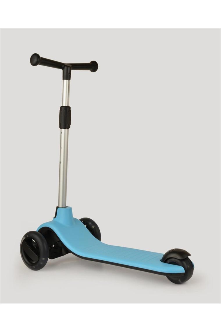 Lc Let's Ride Işıklı Ve 3 Tekerlekli Mavi Çocuk Scooter