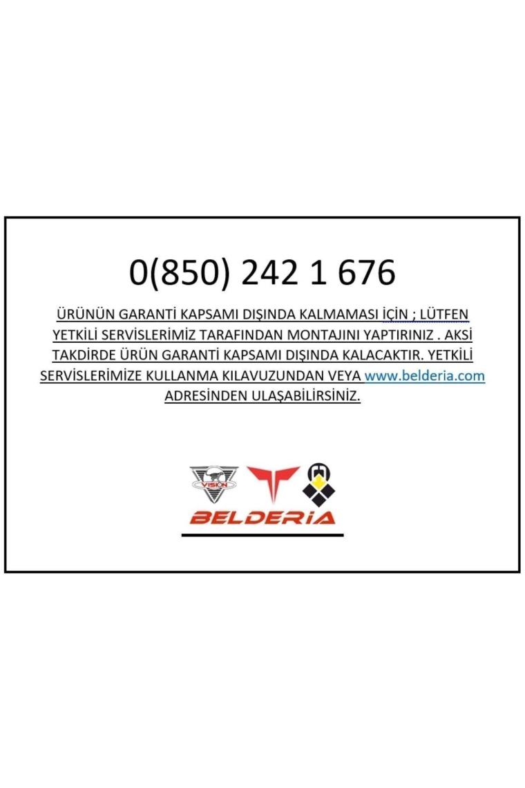 Belderia Strong 24" Jant 21 Vites V-fren Siyah-mavi Dağ Bisikleti