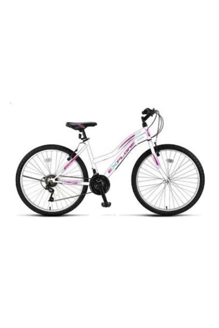 2634 26 Explorer M-mtb-v-21 Bisiklet (beyaz-pembe)